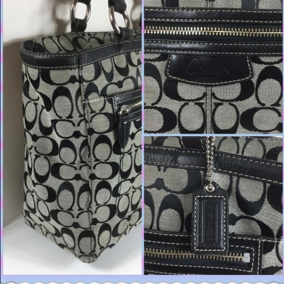 COACH PENELOPE WEEKEND TOTE - Picture 8 of 14